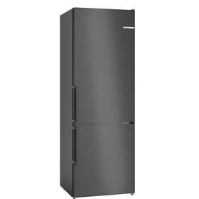 Chladnička s mrazničkou Bosch KGN49VXCT XXL 70 cm čierna/ocel

