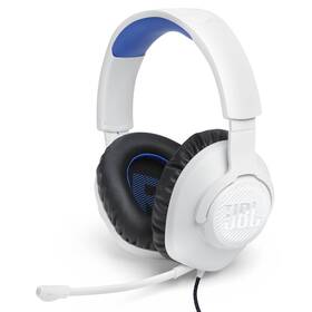 Headset JBL Quantum 100P Console biely/modrý

