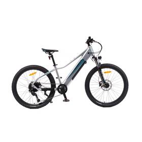 Elektrobicykel GoGEN e-junior 15" strieborné/tyrkysové

