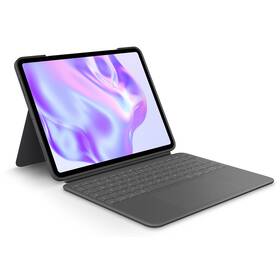 Puzdro na tablet Logitech Combo Touch na Apple iPad Pro 13" (M4), US sivé

