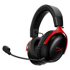 Headset HyperX Cloud III S Wireless čierny/červený

