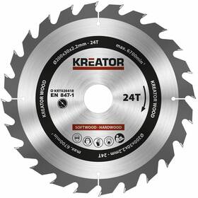 Pílový kotúč Kreator KRT020418 200mm 24T 


