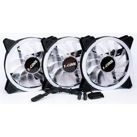 Ventilátor 1stCOOL AURA EVO1 ARGB priehľadný

