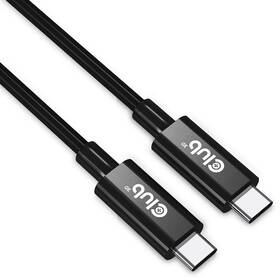 Kábel Club3D USB-C PD, 8K60Hz UHD, 240W, 3m čierny

