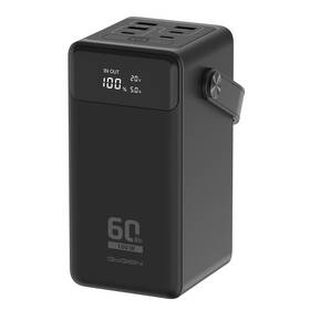 Powerbank GoGEN PB600002B, 60000 mAh, PD 100W čierny

