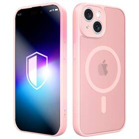 Kryt na mobil 3mk Misty MagCase  na Apple iPhone 15 ružový

