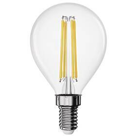 LED žiarovka EMOS Filament Mini Globe, 1,8 W, E14, teplá biela 

