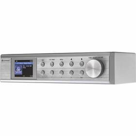 Internetový rádioprijímač s DAB+ Soundmaster IR1500SI strieborná farba
