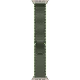 Remienok Apple 49mm zelený/neónový trailový ťah – S/M – prírodný titán 

