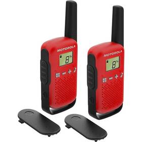 Vysielačky Motorola Talkabout T42 červená farba
