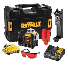 Krížový laser Dewalt DCE089D1R (s baterií) 

