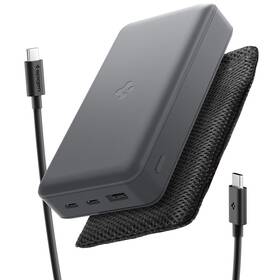 Powerbank Spigen Essential 30 W, 30000 mAh sivý

