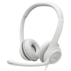 Headset Logitech H390 USB biely

