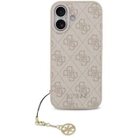 Kryt na mobil Guess 4G Charm Tone on Tone na Apple iPhone 17 ružový

