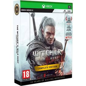 Hra CD Projekt Xbox Series X The Witcher 3: The Wild Hunt - Complete Edition  + 10th Anniversary Steelbook (5908305250470)