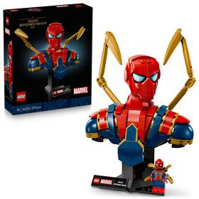 Stavebnica LEGO® ǀ Marvel 76326 Busta Iron Spider-Mana 

