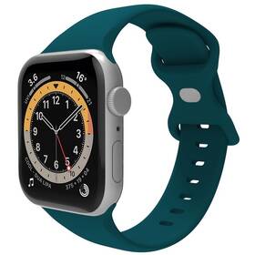 Remienok Celly silikonový na Apple Watch 42/44/45 mm tyrkysový

