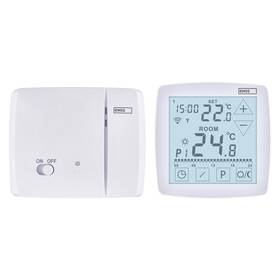 Termostat EMOS GoSmart, izbový, programovateľný, bezdrôtový, WiFi biely

