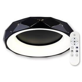 LED stropné svietidlo Top Light Apolo 60C RC čierne

