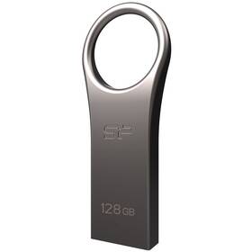USB flashdisk Silicon Power Jewel J80 128 GB strieborný

