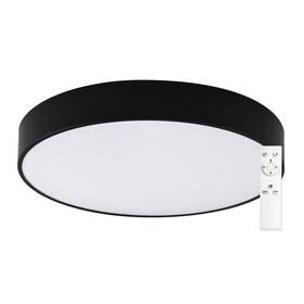 LED stropné svietidlo Top Light Petal 50C RC, s diaľkovým ovládačom, 48W, 4800lm, stmievanie, pamäť, priemer 48cm čierne

