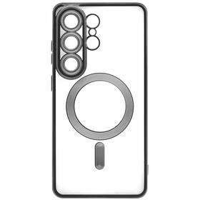 Kryt na mobil WG Magic Eye Magnet na Samsung Galaxy S26 Ultra 5G čierny/priehľadný

