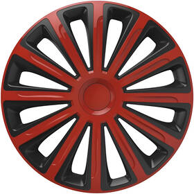 Kryt kolies Versaco Trend red/black 15" sada (4 ks) 

