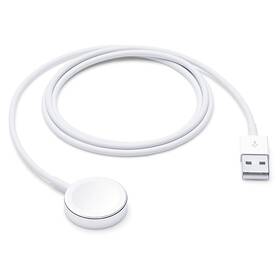 Nabíjací kábel Apple magnetický pre Apple Watch, 1m biely

