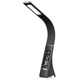 Stolná lampa IMMAX Leather 6,5W čierna

