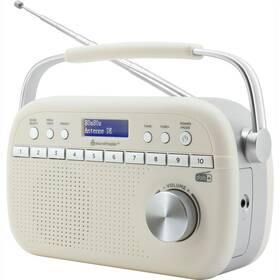Rádioprijímač s DAB+ Soundmaster DAB280BE béžový

