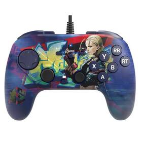 Gamepad HORI Fighting Commander OCTA SF 6 Cammy Edition pre PC modrý

