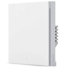 Vypínač Aqara Smart Wall Switch H1 EU (No Neutral, Single Rocker) biely

