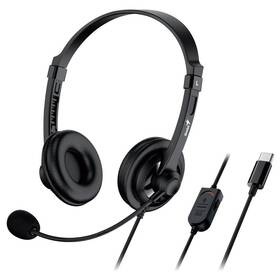 Headset Genius HS-230U, USB-C čierny

