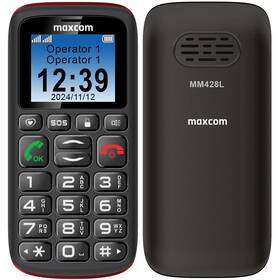 Mobilný telefón MaxCom Comfort MM428 L čierny

