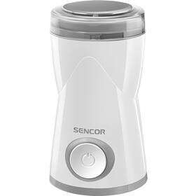 Mlynček na kávu Sencor SCG 1050WH biely

