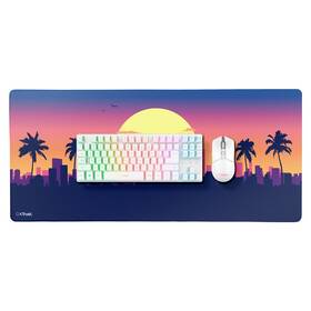 Klávesnica s myšou Trust GXT 882 Wireless - TKL Keyboard, Mouse & XXL Mousepad Miami - CZ/SK 


