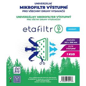 Filter ETA MIKROF1 biely

