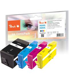Cartridge Peach HP 934XL/935XL, MultiPack, 49 ml, 3x 12 ml - CMYK 

