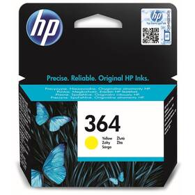 Cartridge HP 364, 300 strán žltá

