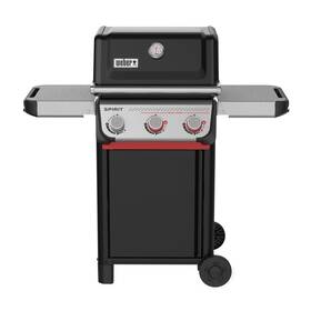 Gril záhradný plynový Weber E-325 Black čierny

