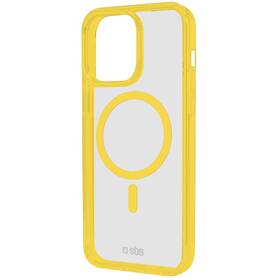 Kryt na mobil SBS Mag Frame s MagSafe na Apple iPhone 16 Pro žltý

