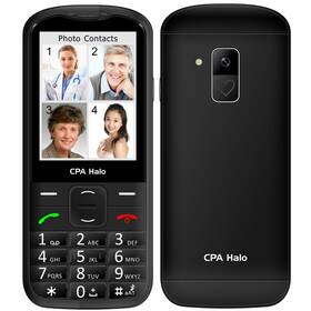 Mobilný telefón CPA Halo 28 Senior čierny

