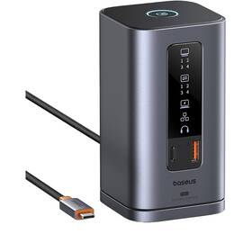Dokovacia stanica Baseus Spacemate 11v1 RD-1, PD 100 W sivá

