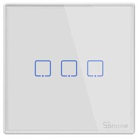 Vypínač Sonoff wireless 433MHz smart wall switch T2EU3C-RF (3-channel) 

