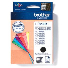 Cartridge Brother LC-223BK, 550 strán čierna

