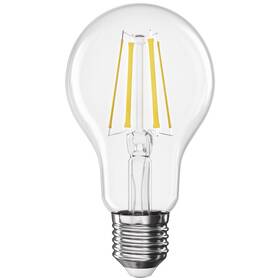 LED žiarovka EMOS Filament A60, 5,9 W, E27, teplá biela 

