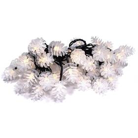 Vianočné osvetlenie RETLUX RXL 371, reťaz (šišky), 80 LED, 20 m, teplá biela 

