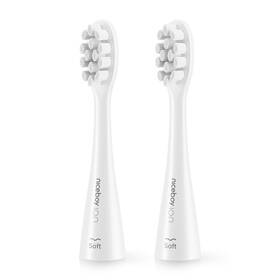 Náhradné hlavice Niceboy Soft white (2 ks) biela

