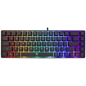 Klávesnica White Shark RONIN, US layout čierna

