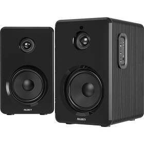 Reproduktory Majority D40 Bookshelf (2 ks) čierne

